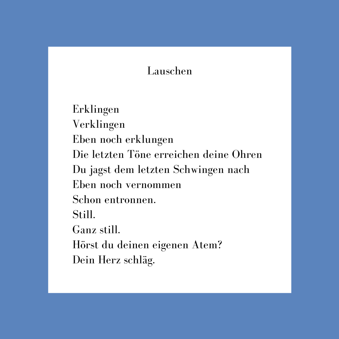 Gedicht_Lauschen