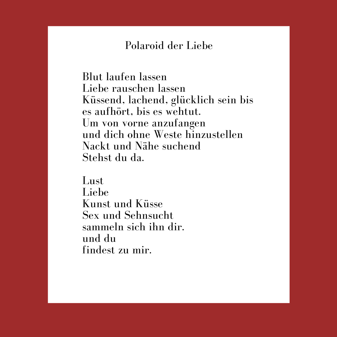 Gedicht_Polaroid der Liebe
