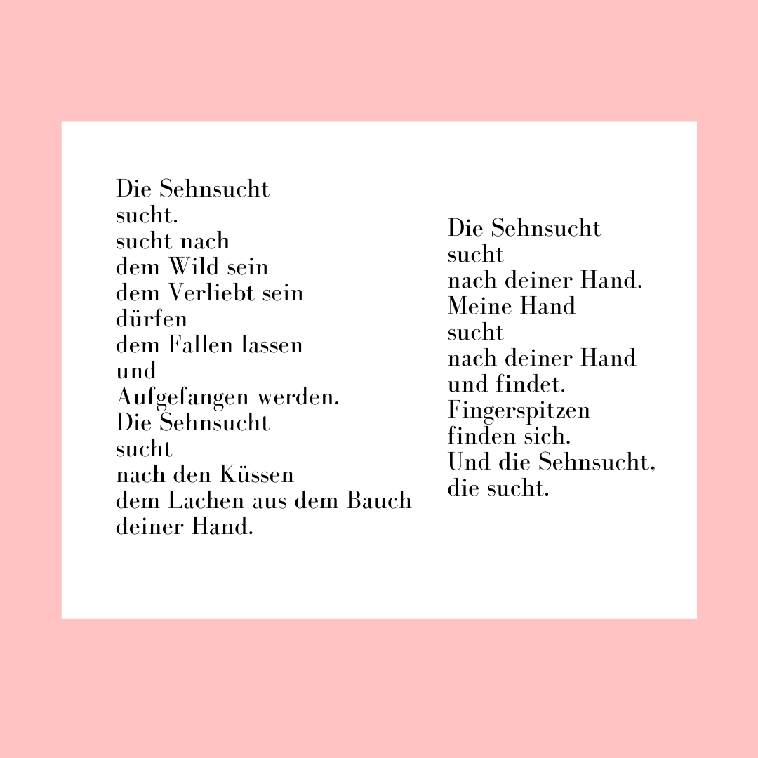 Sehnsucht
